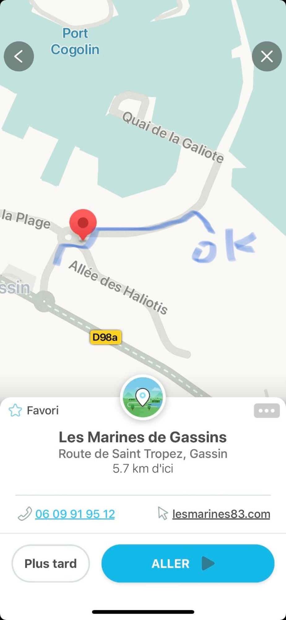 Le Sud Plage Et Piscine Gassin Exterior photo